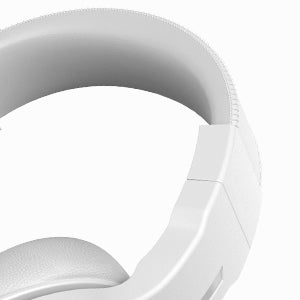 Redragon H350 White Wired Gaming Headset 50MM Drivers Dynamic RGB Backlight Over-Ear Headphones,White