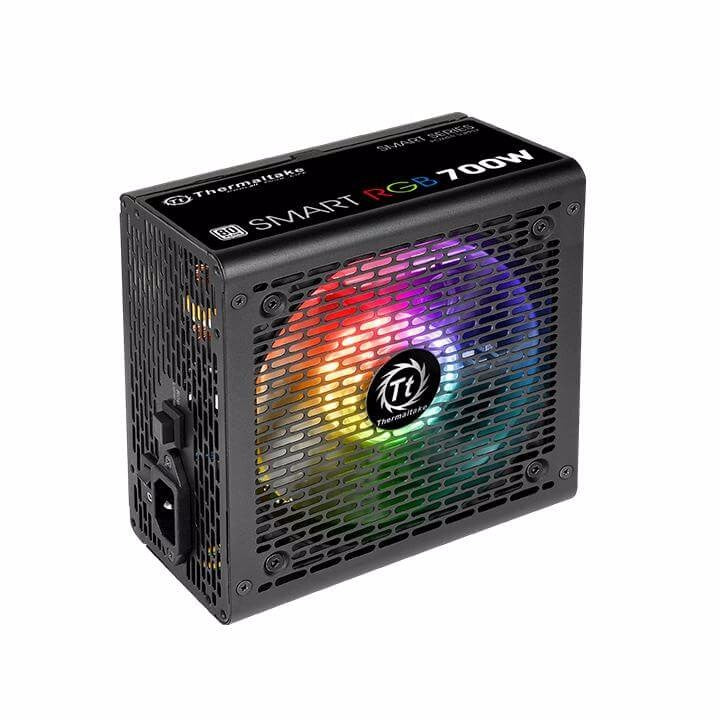 Thermaltake 700W Smart RGB 80+ ATX Power Supply