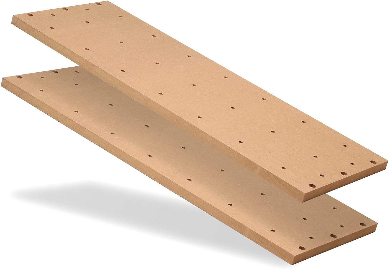 Genmitsu Threaded Inserts MDF Spoilboard for Genmitsu 4040-PRO CNC Machine, Two Pieces, Size for Single Piece 23.26” x 8.66” x 0.59", M6 Holes