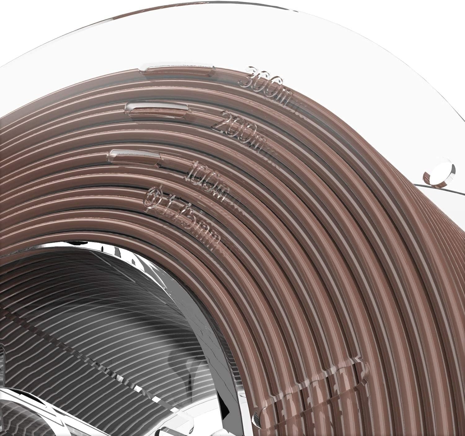 SainSmart PRO-3 Tangle-Free Premium PETG Filament 1.75mm Skin Tone Filament for 3D Printing,Dark Brown,Model Figures and Prosthetics Printing