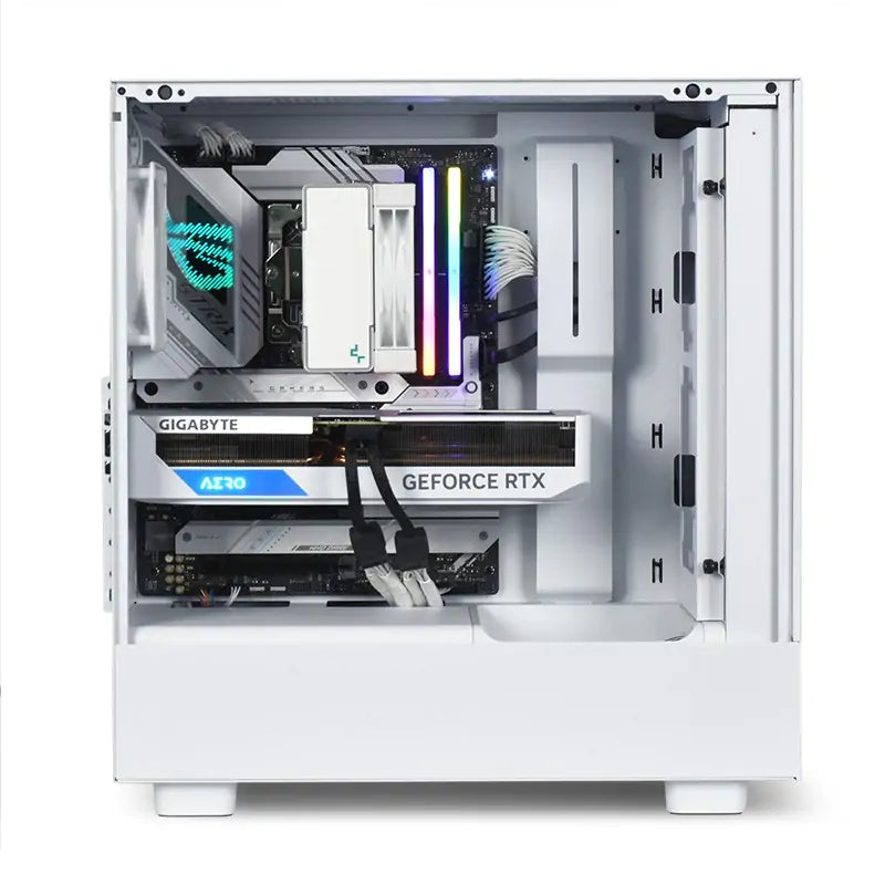G7 Core Intel i7 13700K GeForce RTX 4070 TI Gaming PC - White 55431
