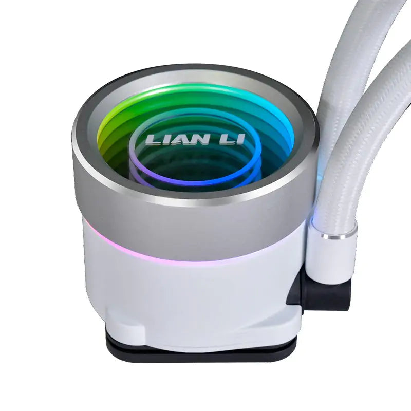 Lian Li Galahad II TRINITY SL-INF 240 Closed Loop ARGB AIO LIQUID CPU Cooler - White