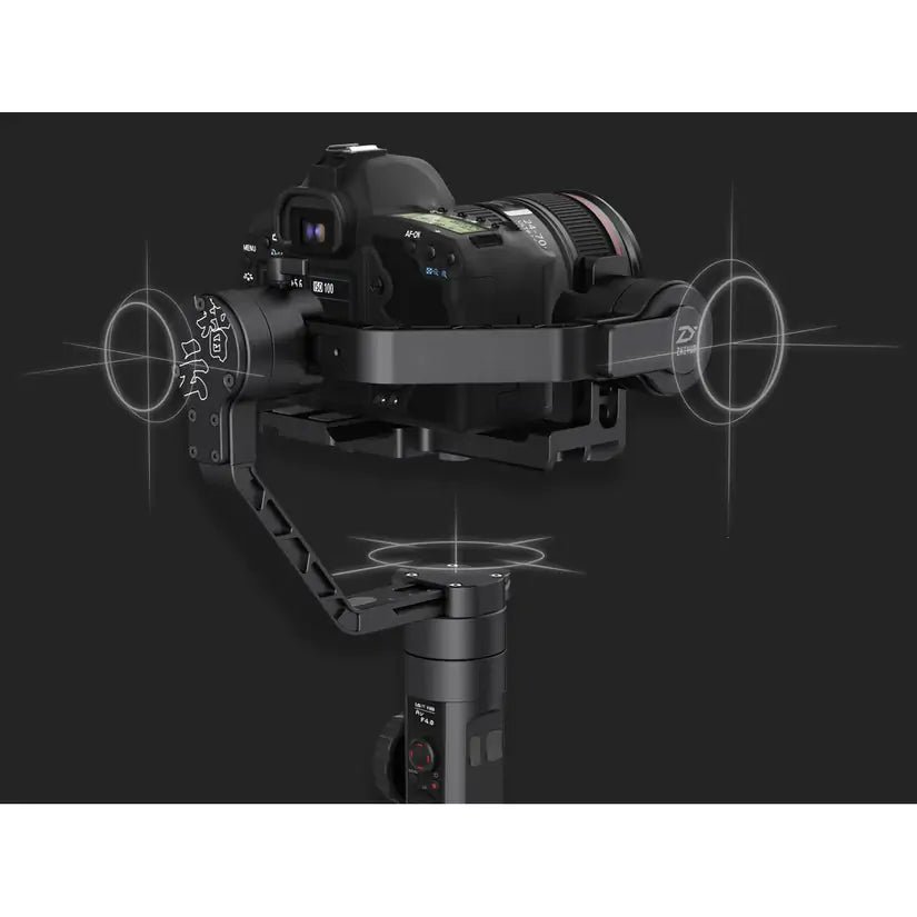 Zhiyun-Tech C020012E Crane 2 3-Axis Handheld Gimbal Stabiliser w Follow Focus Max 3.2kg