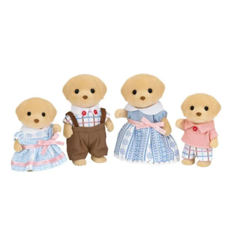 Sylvanian Familes Yellow Labrador Family