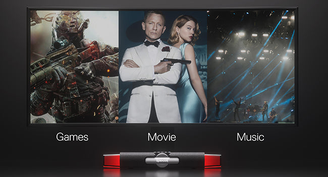 Redragon GS512 Wireless RGB Desktop Speakers, 2.0 PC Computer Stereo Soundbar w/BT 5.0/USB Mode, Max 6W x 2 Rich Sound, Crystal RGB Backlight