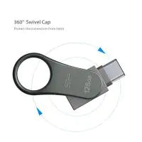 Silicon Power 32GB OTG C80 USB Type C Flash Drive Water / Dust / Vibration-Proof