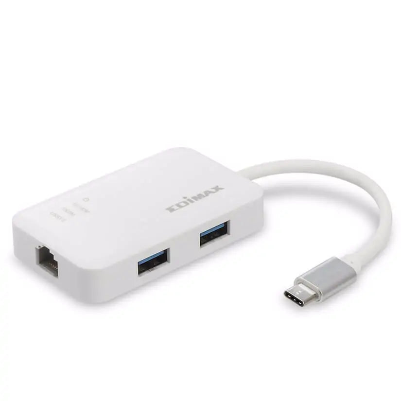 Edimax USB-C to 3-Port 3.0 Gigabit Ethernet Hub