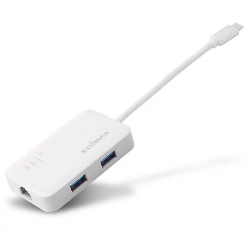 Edimax USB-C to 3-Port 3.0 Gigabit Ethernet Hub