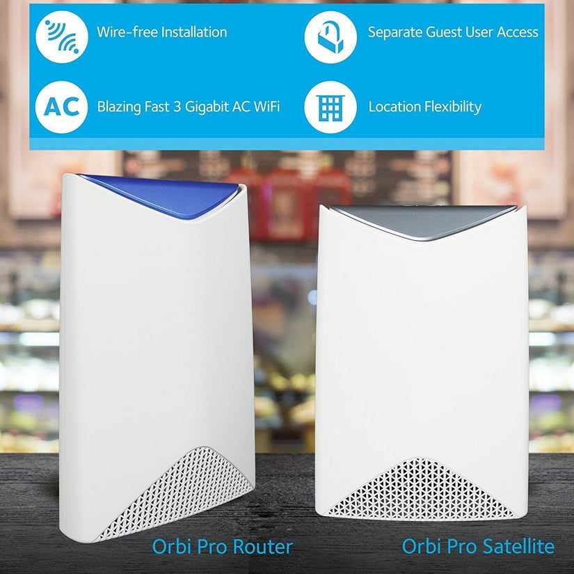 Netgear SRK60-100AUS Orbi High-performance AC3000 Tri-band WiFi System