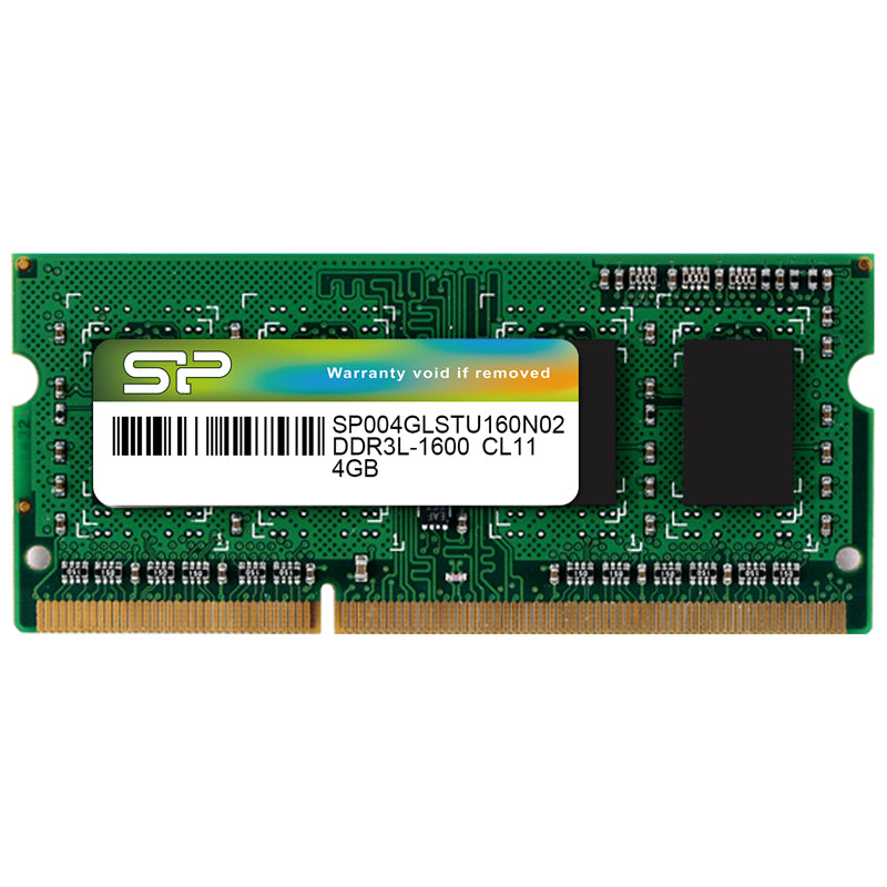 Silicon Power 4GB  1600Mhz CL11 DDR3L SODIMM Laptop RAM