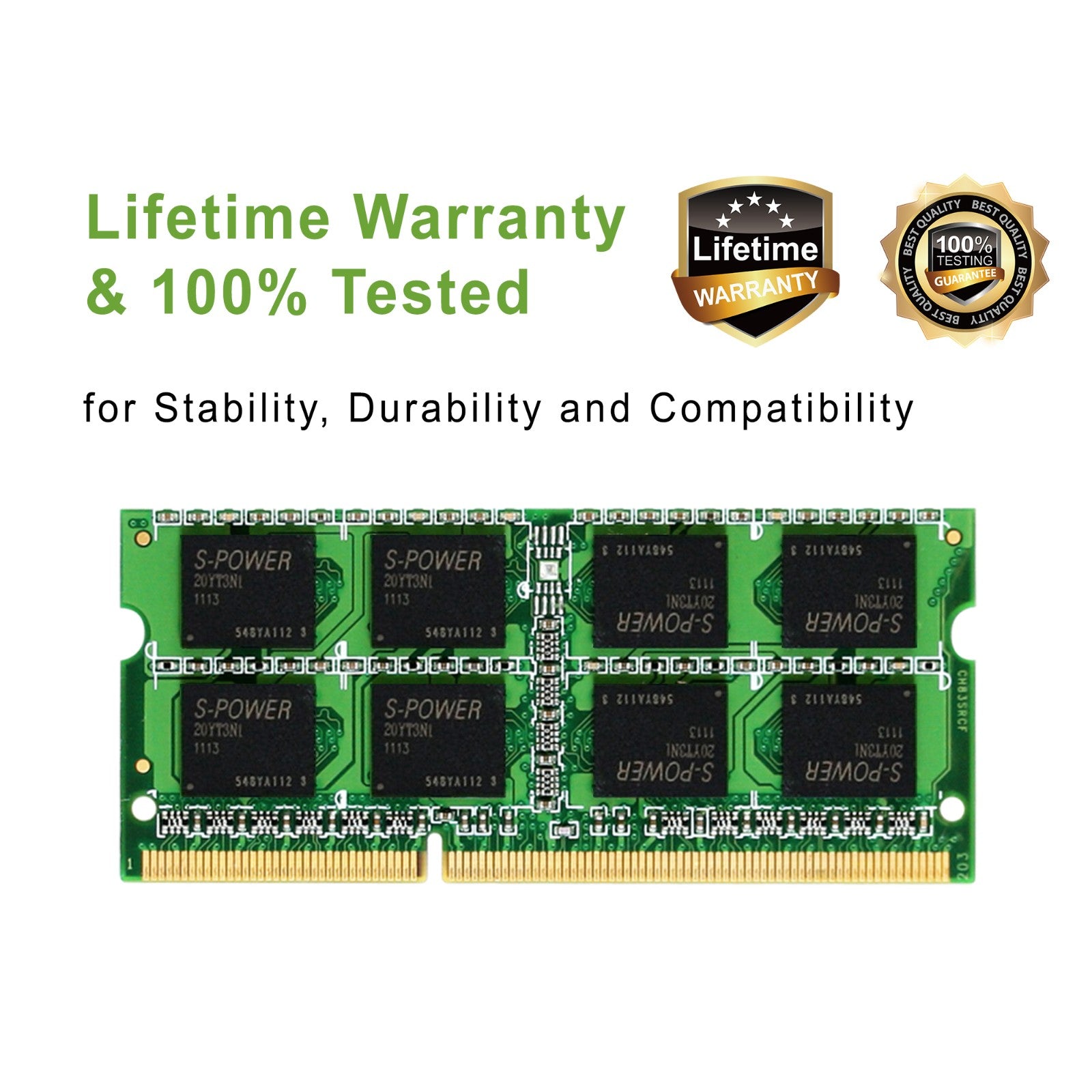 Silicon Power 8GB  1600Mhz CL11 DDR3L SODIMM Laptop RAM