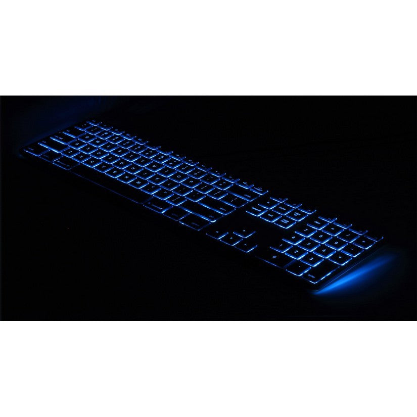 Matias Wired Aluminium RGB Backlit Keyboard for Mac - Silver