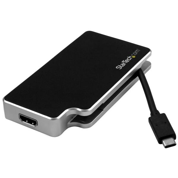 Startech 3 in1 USB-C to VGA DVI or HDMI 4K Travel