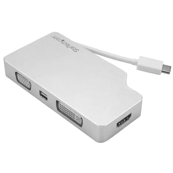 Startech 4 in1 USB-C to VGA DVI HDMI or MDP 4K Travel Adapter