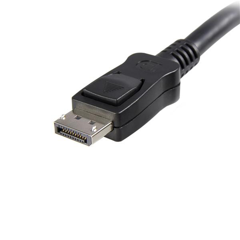 Startech 1m DisplayPort Cable with Latches - M/M - 1m DP Cable - 1m DisplayPort Cable