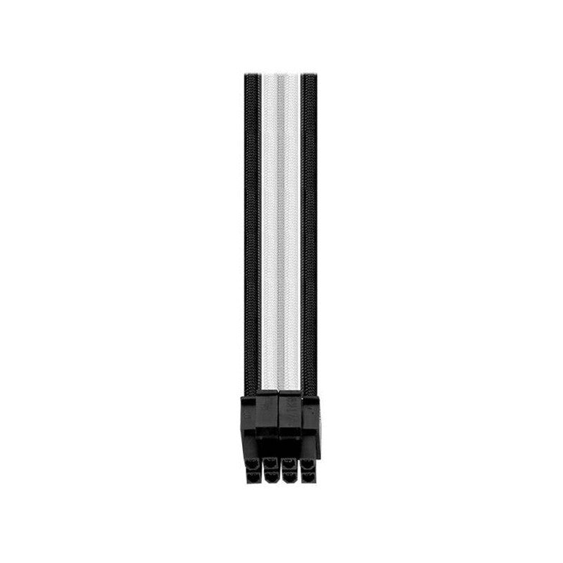 Thermaltake TTMod Sleeved Extension Cable Kit - White and Black