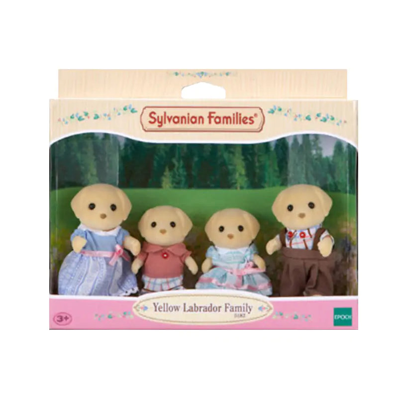 Sylvanian Familes Yellow Labrador Family