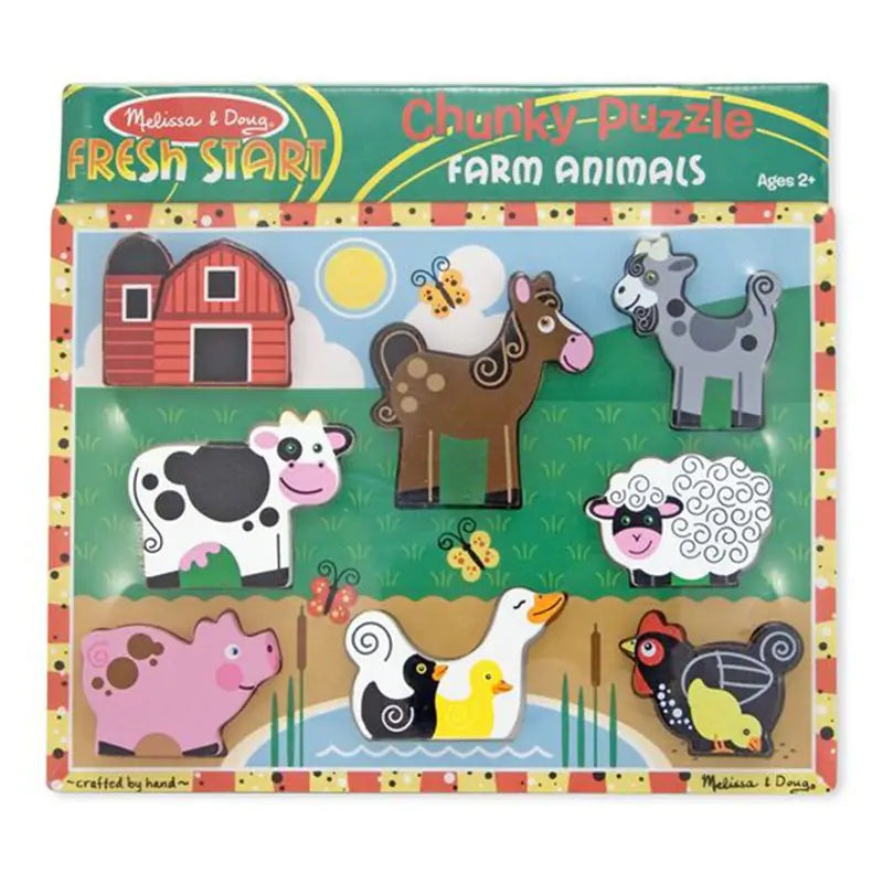 Melissa & Doug Farm Chunky Puzzle