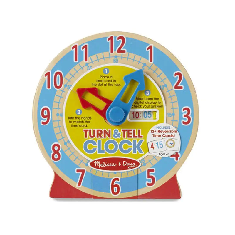 Melissa & Doug Turn & Tell Clock