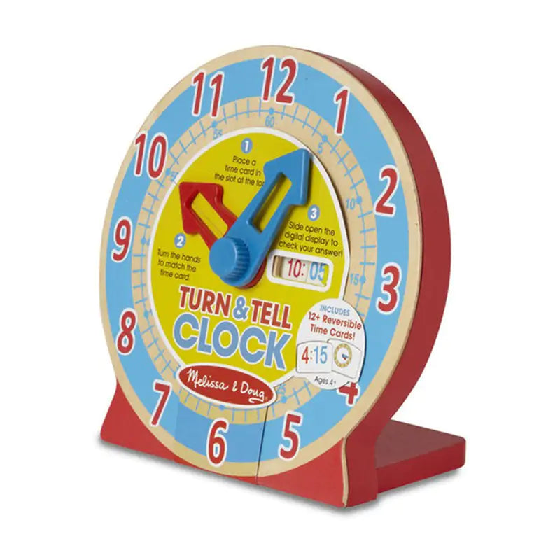 Melissa & Doug Turn & Tell Clock