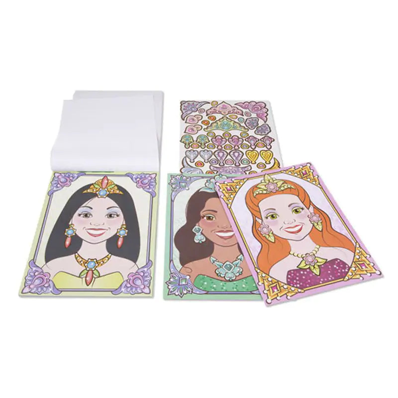 Melissa & Doug Make-a-Face - Sparkling Princesses