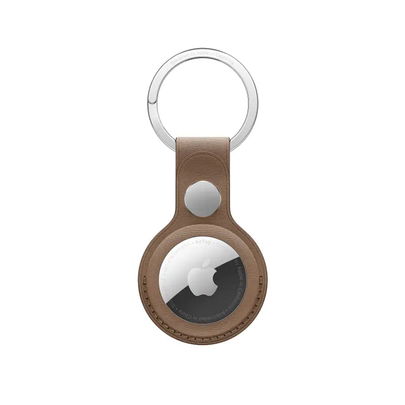 Apple AirTag FineWoven Key Ring - Taupe