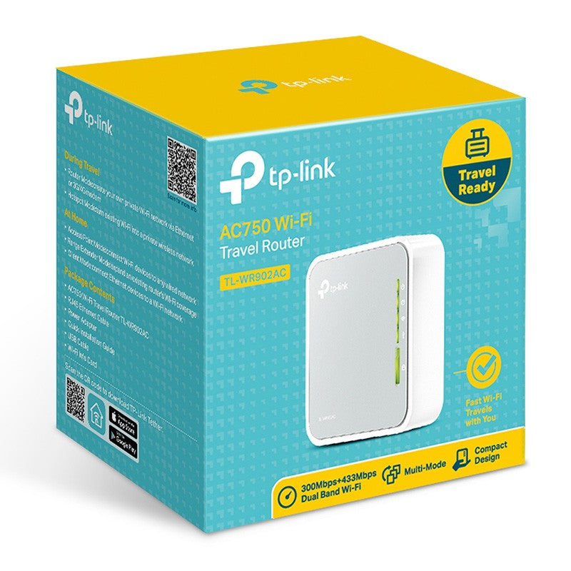 TP-Link AC750 Dual Band Wireless Pocket Router -