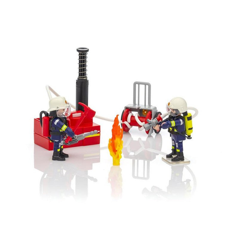 Playmobil Firefighters with Water Pump