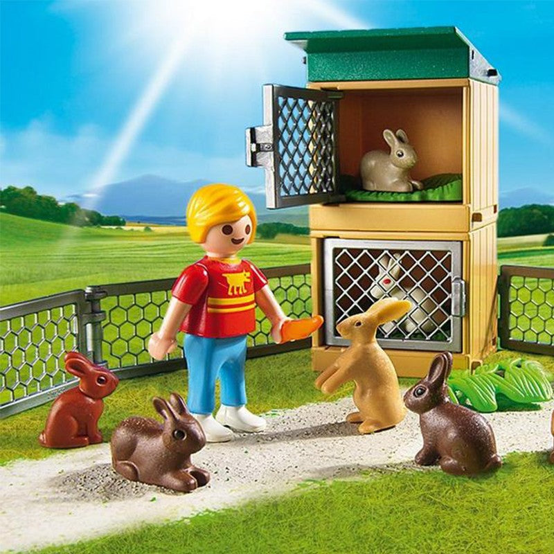 Playmobil Rabbit Pen with Hutch