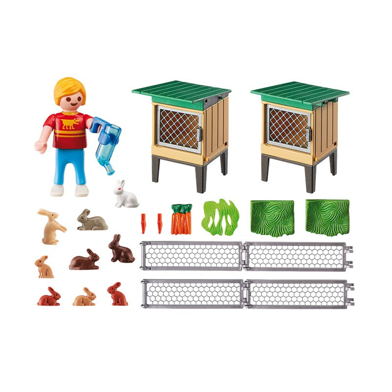 Playmobil Rabbit Pen with Hutch