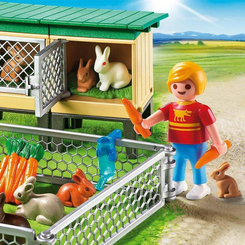 Playmobil Rabbit Pen with Hutch