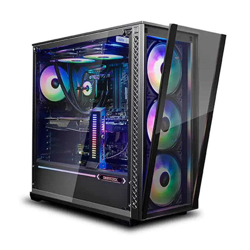 Deepcool Matrexx 70 3F RGB Tempered Glass Mid Tower EATX Case