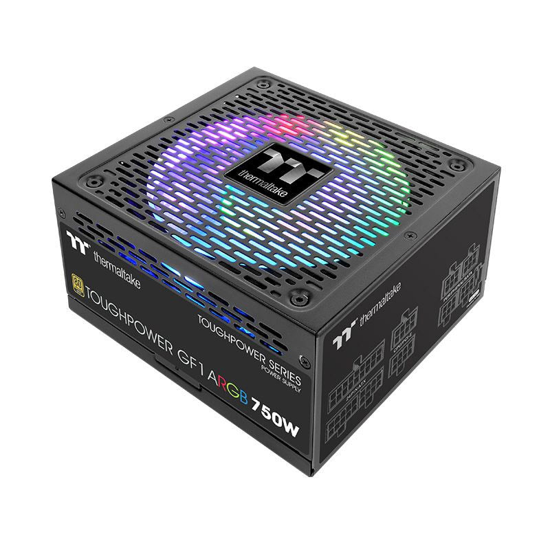 Thermaltake 750W Toughpower GF1 ARGB 80+ Gold Fully Modular ATX Power Supply