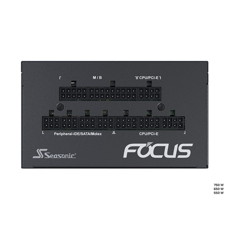 Seasonic 650W Focus Plus 80+ Gold Fully Modular ATX Power Supply