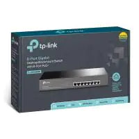TP-Link 8 Port PoE+ Gigabit Desktop Rackmount Switch (TL-SG1008MP)