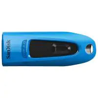 SanDisk Ultra CZ48 64G USB 3.0 Blue Flash Drive