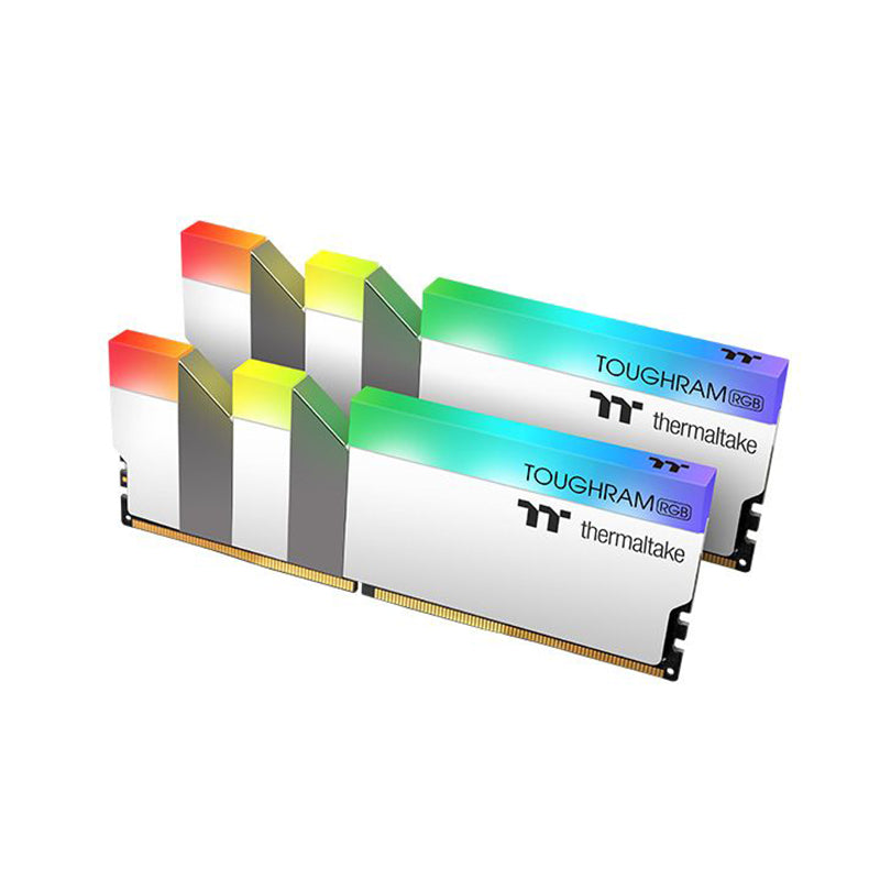 Thermaltake 16GB  R022D408GX2-3600C18A TOUGHRAM RGB 3600Mhz DDR4 RAM - White