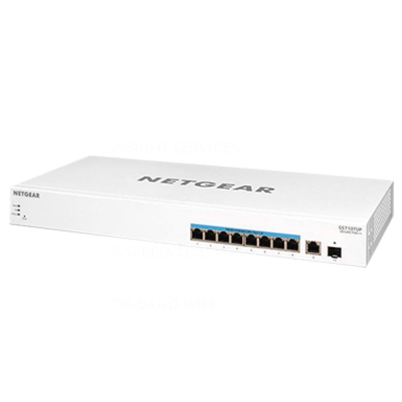 Netgear 10-Port Ultra60 PoE++ Gigabit Smart Managed Pro Rackmount Switch