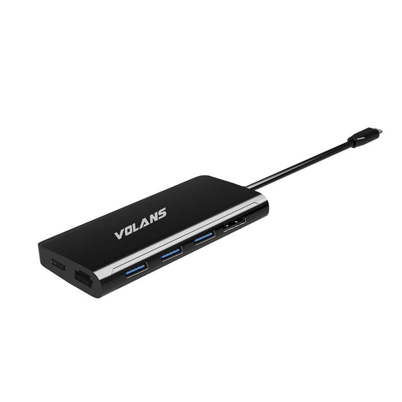 Volans Aluminium USB Type-C Multiport Adapter