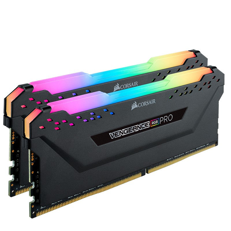 Corsair 32GB CMW32GX4M2Z3600C18 Vengeance RGB Pro CL18 3600MHz DDR4 RAM - Black