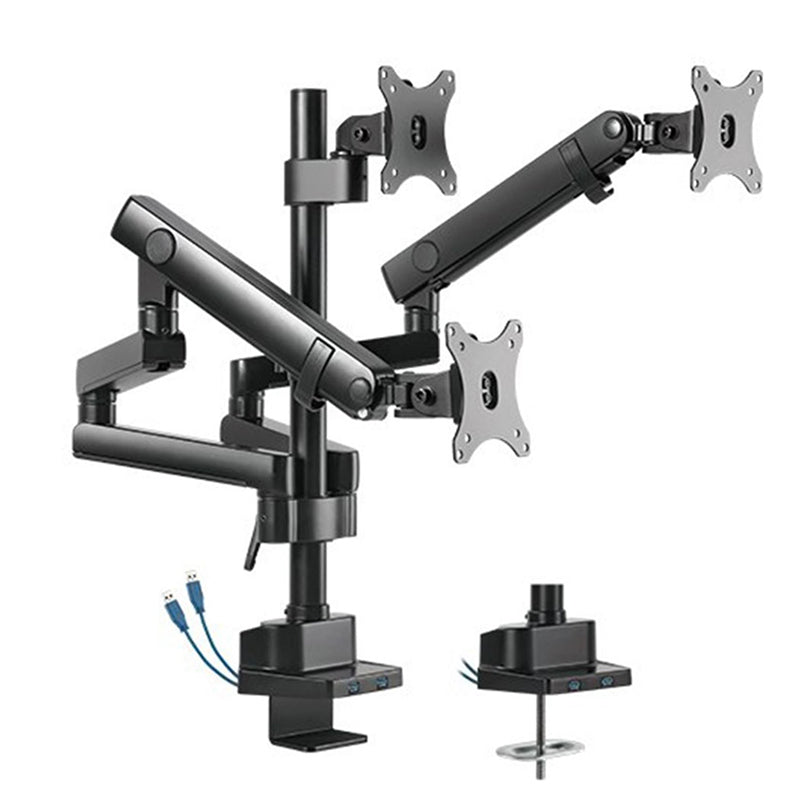 Brateck Triple Monitor Spring Arm