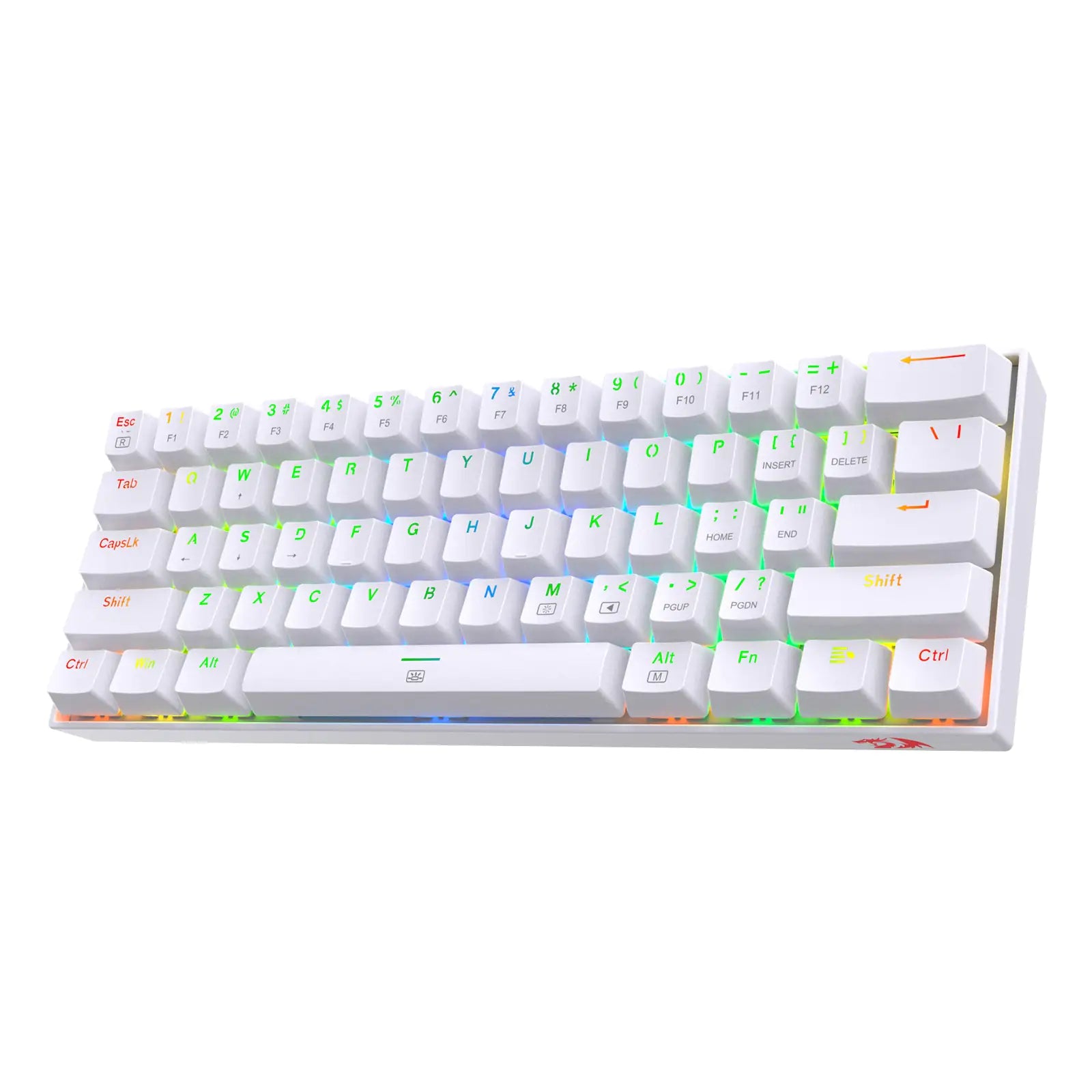 Redragon K630 60% RGB Wired Mechanical Keyboard, Blue Switch