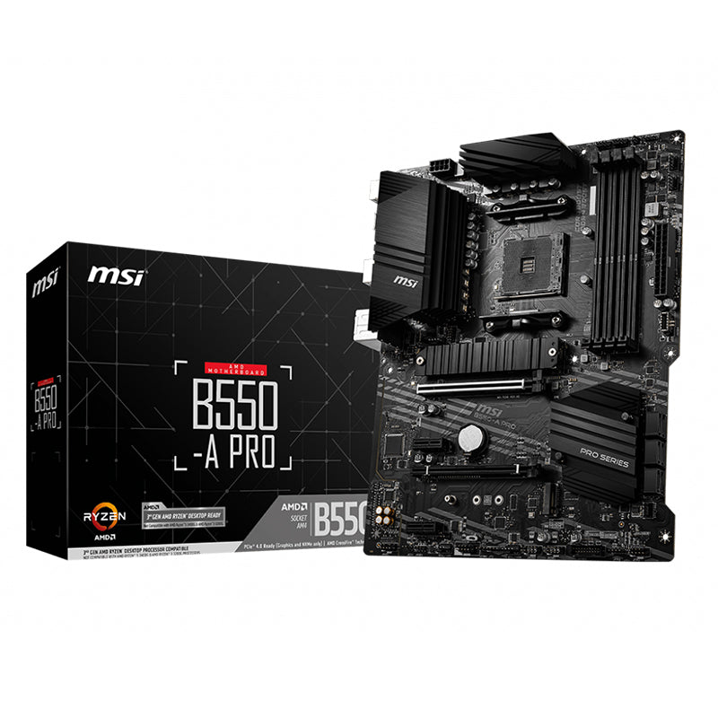 MSI B550-A PRO AM4 ATX Motherboard