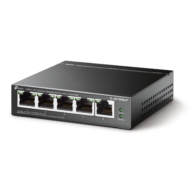 TP-Link 5 Port 10/100Mbps Desktop Switch with PoE