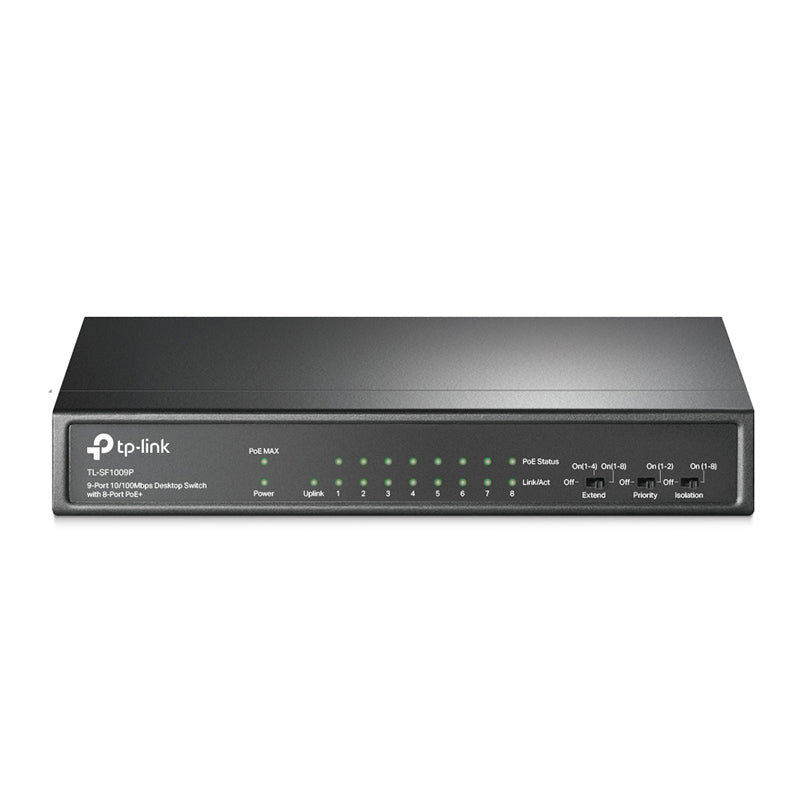 TP-Link 9 Port Desktop Switch with PoE