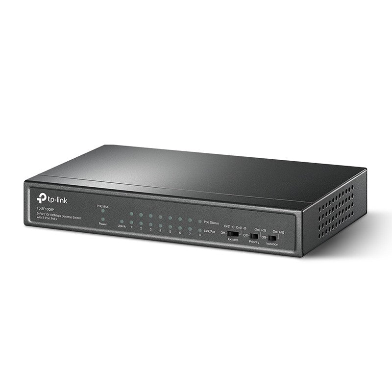 TP-Link 9 Port Desktop Switch with PoE