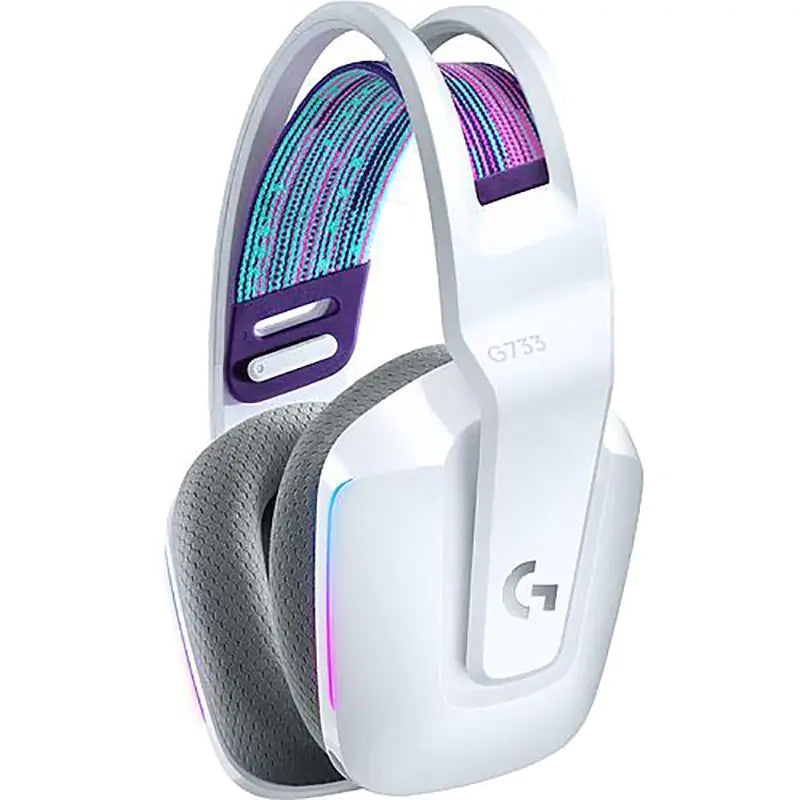 Logitech G733 LightSpeed Wireless RGB Gaming Headset - White