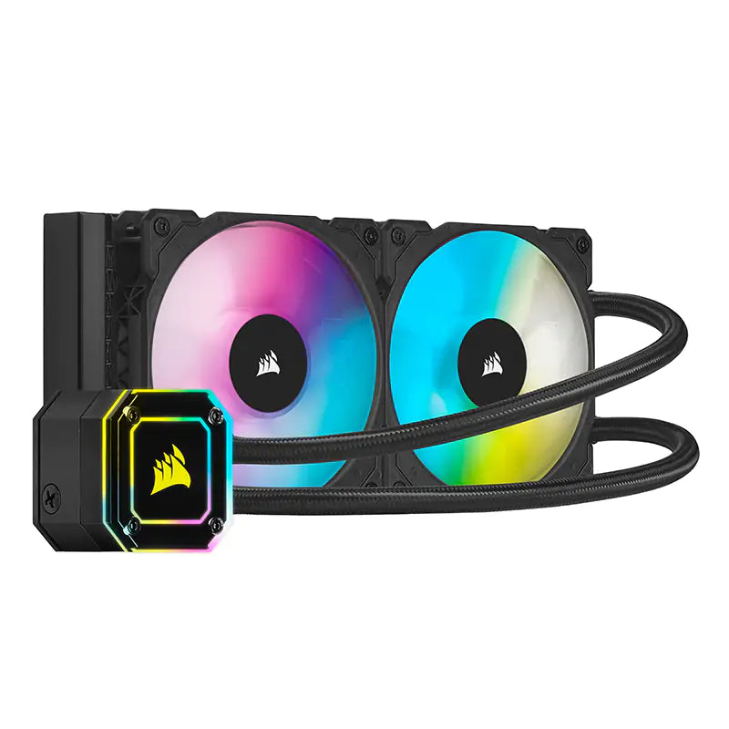 Corsair H100i Elite Capellix 240mm RGB AIO Liquid CPU Cooler