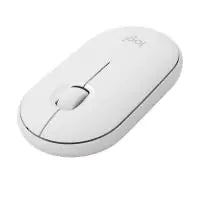 Logitech Pebble M350 Wireless Mouse - White