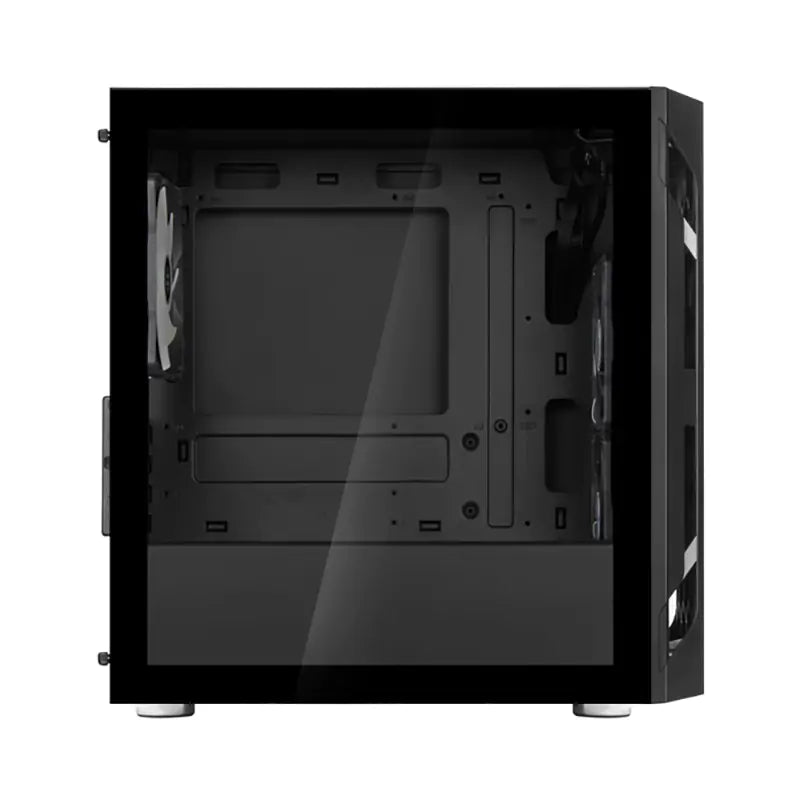 SilverStone Fara H1M Pro Tempered Glass mATX Case - Black